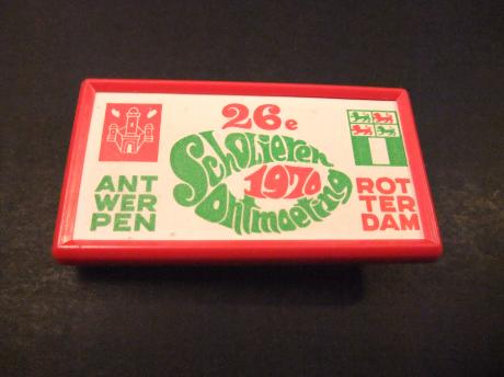 26e Sportieve scholierenontmoeting Rotterdam-Antwerpen 1970